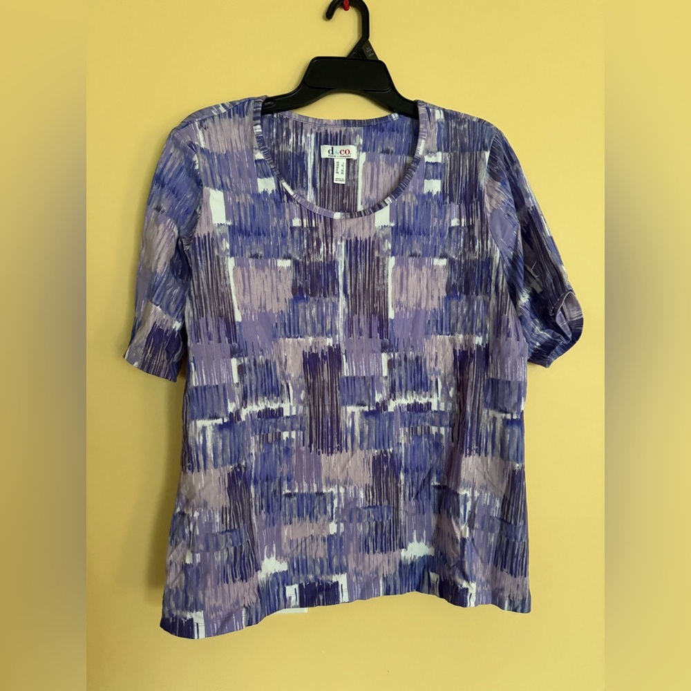 denim and co blouse